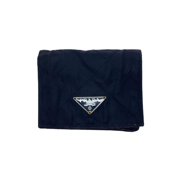 PRADA / 長サイフ/ナイロン/NVY/レディース PRADA◇2つ折り財布/ナイロン/NVY/レディース : セカンドストリート