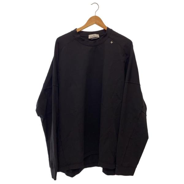 【希少XLサイズ❗️】stone  ロンT 黒ブラック　XL STONE ISLAND◇長袖Tシャツ/3L/コットン/BLK/8015604G5 : セカンド