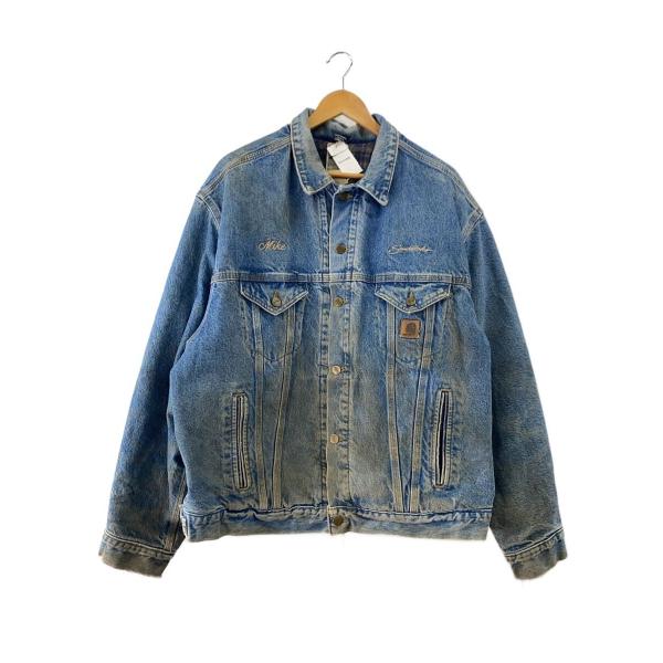 Carhartt◇ジャケット/XL/デニム/IDG/J11 DST// : セカンドストリート