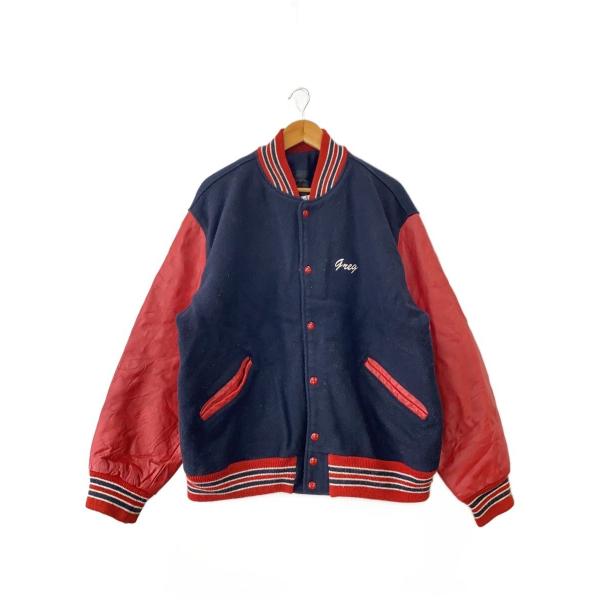 DeLONG◇スタジャン/--/ウール/RED// : セカンドストリートYahoo!店
