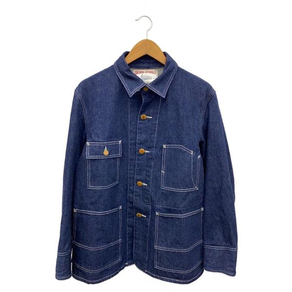 COLIMBO◇YARD BOSS COVERALL/カバーオール/L/デニム/IDG/無地/ZA-0136