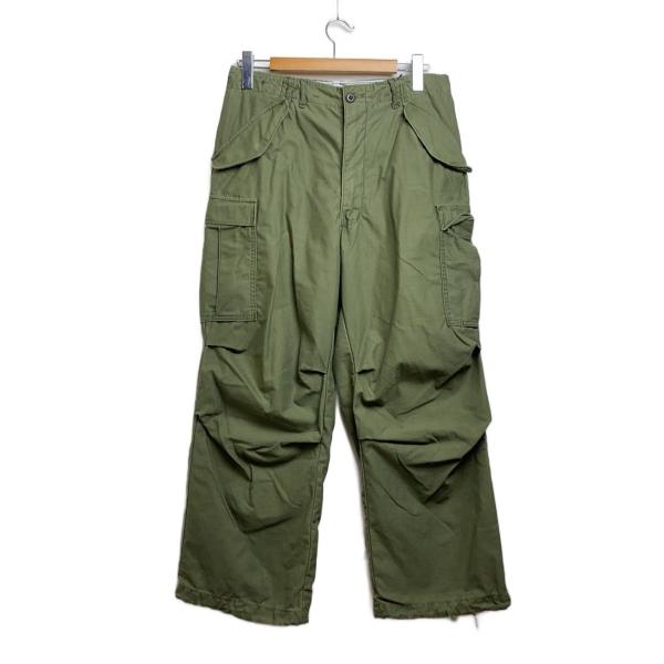 US.ARMY◇74年製後期型M-65/カーゴパンツ/M/コットン/KHK/8415-782