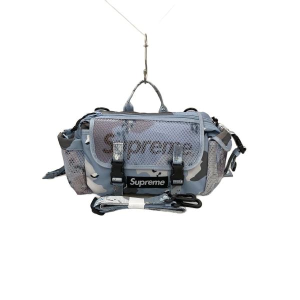 Supreme◇20SS/Waist Bag Blue Camo/ウエストバッグ/--/BLU/カモフラ
