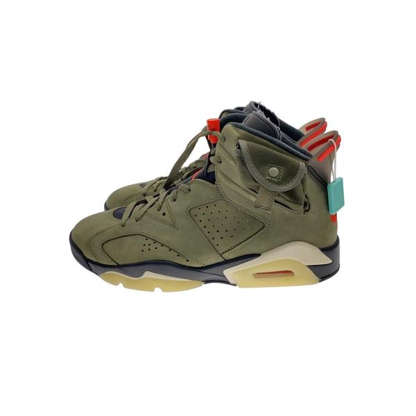 NIKE◆AIR JORDAN 6 RETRO SP/エアジョーダン6レトロスペシャル/カーキ/CN1084-200/27.//