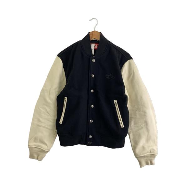 DIESEL◇スタジャン/46/ウール/BLK/A21164 OLHAL : セカンドストリート