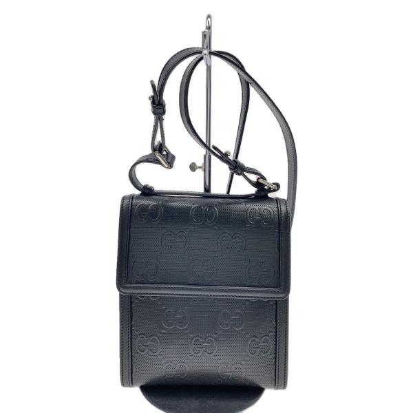 GUCCI◇ショルダーバッグ/レザー/BLK/62578 : セカンドストリートYahoo