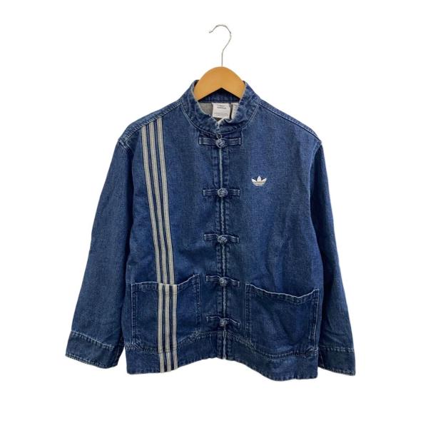 adidas◇CTTトラックトップ3.0/ジャケット/XS/コットン/IDG/無地