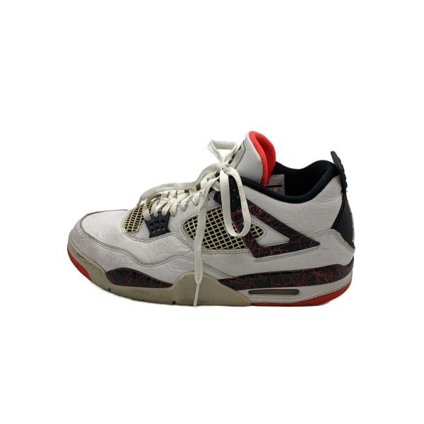 NIKE◆AIR JORDAN 4 RETRO/エアジョーダンレトロ/ホワイト/308497-116/29cm/WHT