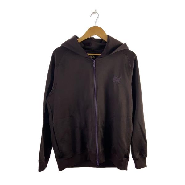 Needles◇Zipped Hoody/ジャージ/S/ポリエステル/BRW/QV338 Needles◇Zipped Hoody/ジャージ/S/ポリエステル/BRW/QV338