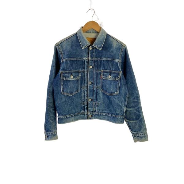 Levi's◇Gジャン/2nd/復刻/日本製/BIG E/38/デニム/IDG/507 : セカンド