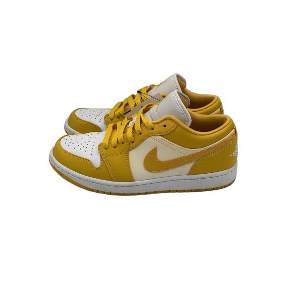NIKE◆AIR JORDAN 1 LOW/ローカットスニーカー/26cm/YLW/553558-171