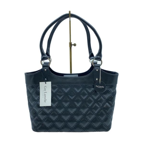 Guy Laroche◇トートバッグ/--/BLK : セカンドストリートYahoo!店