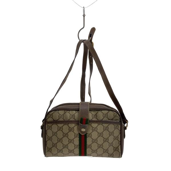 GUCCI◇オールドグッチ/ショルダーバッグ/シェリーライン/GG/89・02