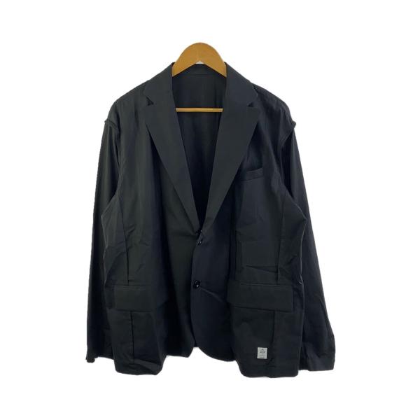 sacai◇Thomas Mason Cotton Poplin Jacket/3/コットン/BLK/24-03363M