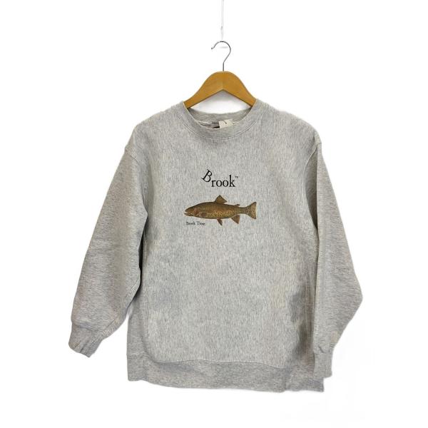 BROOK◇スウェット/XL/コットン/GRY/プリント : セカンドストリート
