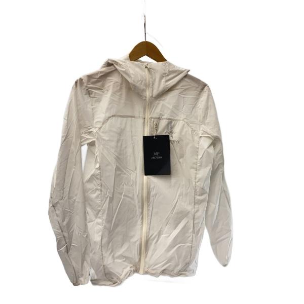 ARC'TERYX◇SQUAMISH HOODY/ナイロンジャケット/XS/ナイロン/WHT