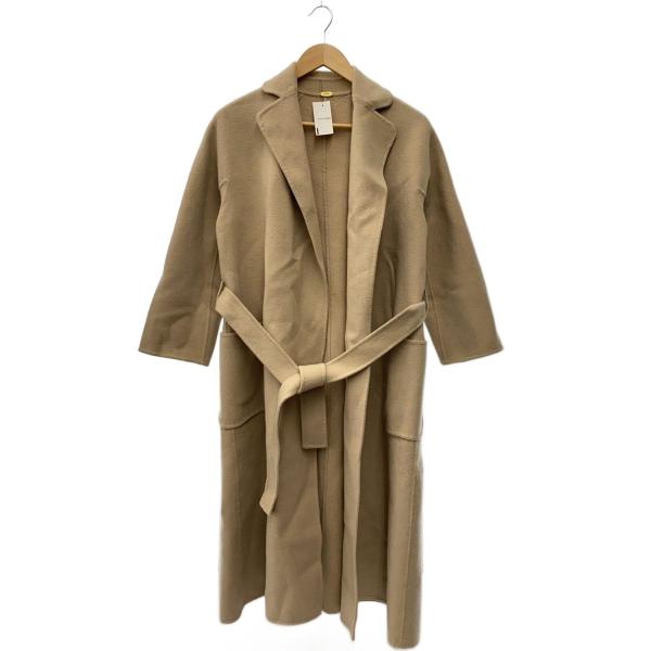 【美品】MUSE de DeuxiemeClasseコート 日本製 MUSE◇Deuxieme Classe/Victorian Ailes REVER/コート/FREE/ウール/BEG