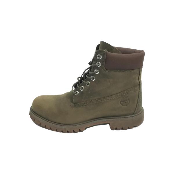 Timberland◆6in PREMIUM BOOTS WP/レースアップブーツ/28cm/オリーブ/A2AXH