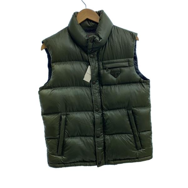 PRADA SPORT◇ダウンベスト/46/ナイロン/KHK/SGH282// : セカンド