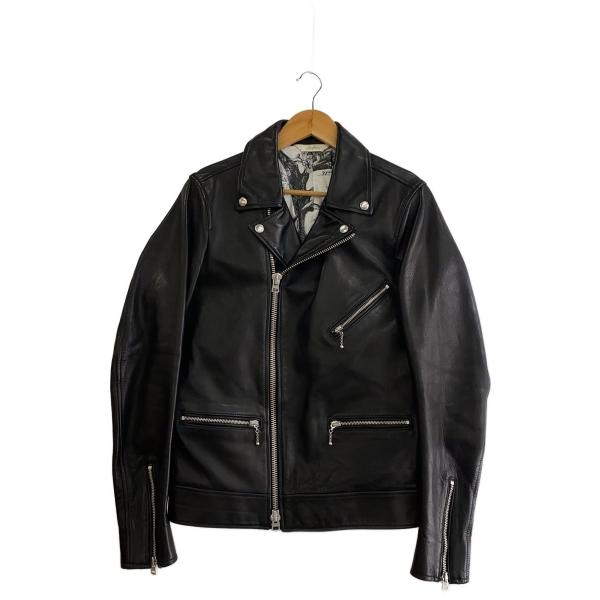 美品　ライダースジャケット　SHIPS NOWARTT シップス SHIPS SHIPS JET BLUE NOWARTT ダブルライダースジャケット