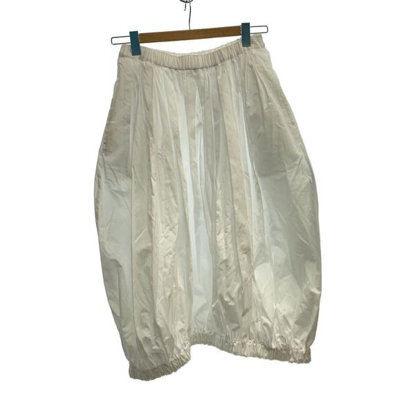 COMME des GARCONS GARCONS◇ロングスカート/S/コットン/WHT/RE-S023