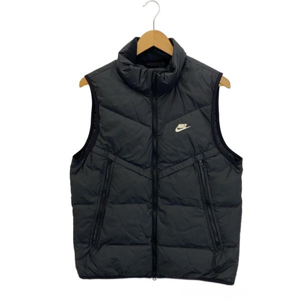 NIKE◇ダウンベスト/L/ポリエステル/BLK/DD6818-010 : セカンド