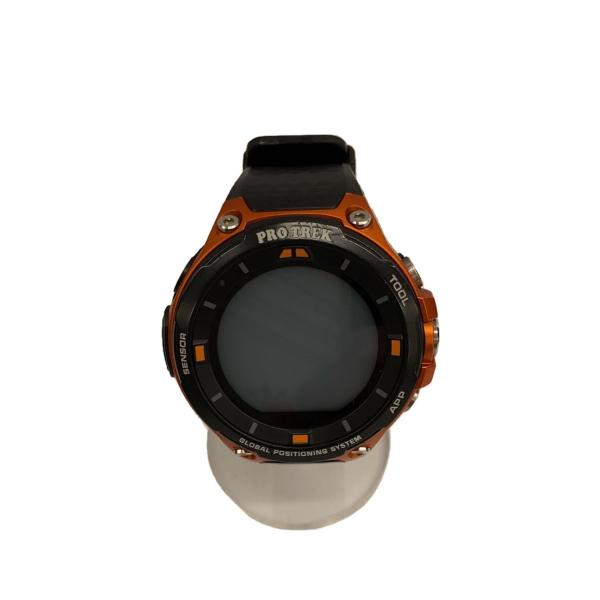 町*し様 ほぼ未使用 PRO TREK WSD-F20 スマートウォッチ予備バッ CASIO◇PRO TREK Smart WSD-F20 オレンジ【WearOS】// : セカンド