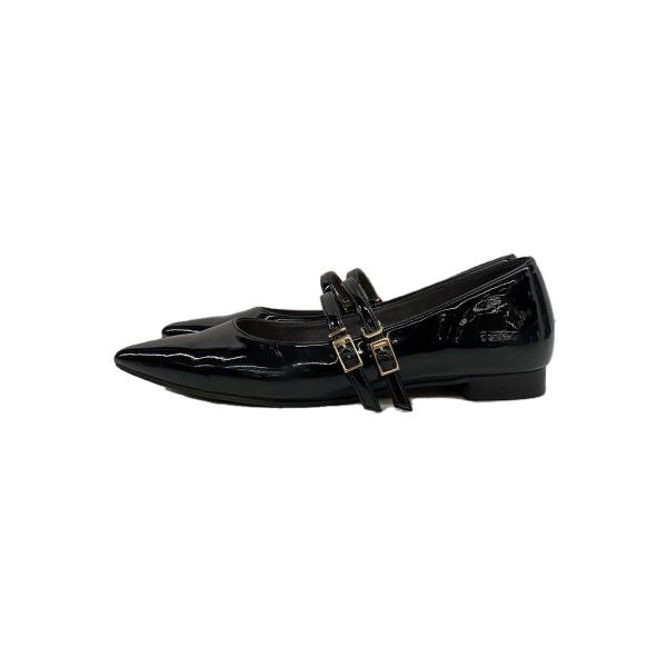 OHGA◇ダブルストラップパンプス/24cm/BLK/OHGA-105 : セカンド OHGA◇ダブルストラップパンプス/24cm/BLK/OHGA-105 : セカンド