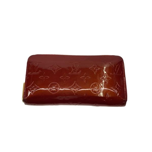 LOUIS VUITTON◇ジッピー・ウォレット_モノグラム・ヴェルニ/エナメル
