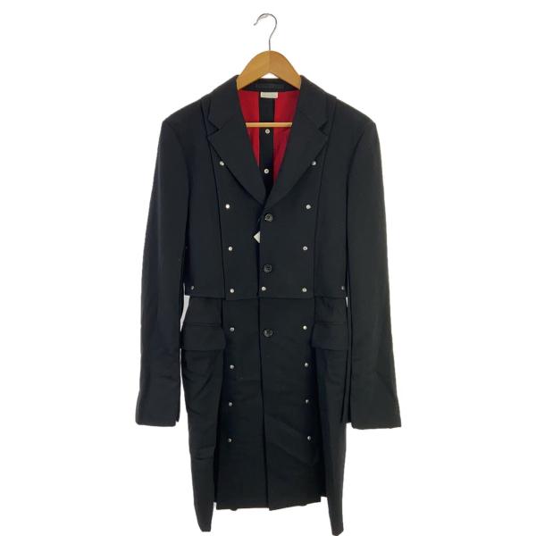 COMME des GARCONS HOMME PLUS◇16AW/コート/S/ウール/BLK/PR-J040