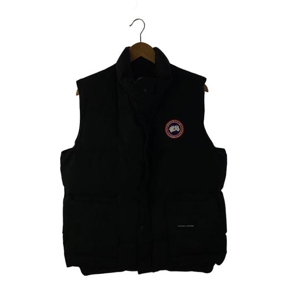 CANADA GOOSE◇ダウンベスト/M/ポリエステル/BLK/4150M : セカンド
