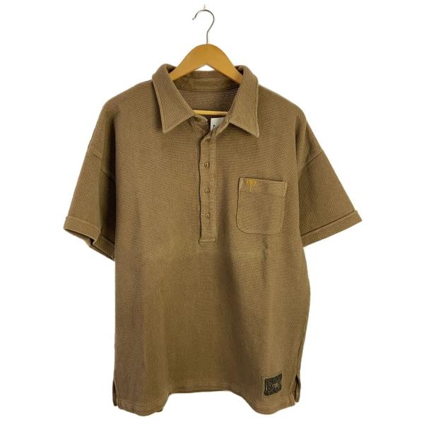 テンダーロイン　まとめ売り　ニットポロシャツM 新/TENDERLOIN(合同会社テンダーロイン)◇MOSS STITCH POLO KHAKI