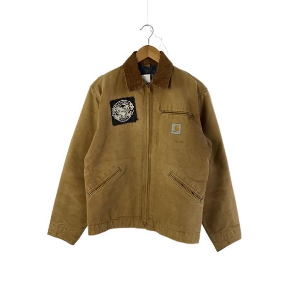 Carhartt◇00s/USA製/デトロイトジャケット/パッチ/ジャケット/40