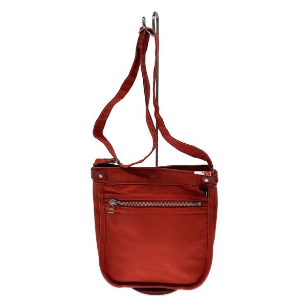ポーターガール ショルダーバッグ美品  - PORTER◇ポーターガールネイキッド/ショルダーバッグ/キャンバス/RED
