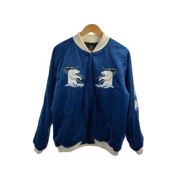 HOUSTON◇別珍スーベニアジャケットALASKA1/スカジャン/XL HOUSTON◇別珍スーベニアジャケットALASKA1/スカジャン/XL