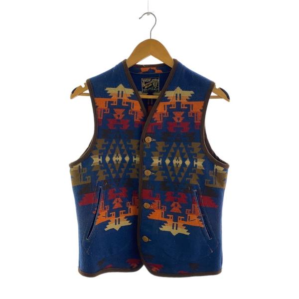 freewheelers トップス ベスト FREEWHEELERS◇サドルロックベスト/ネイティブブランケット/36/ウール