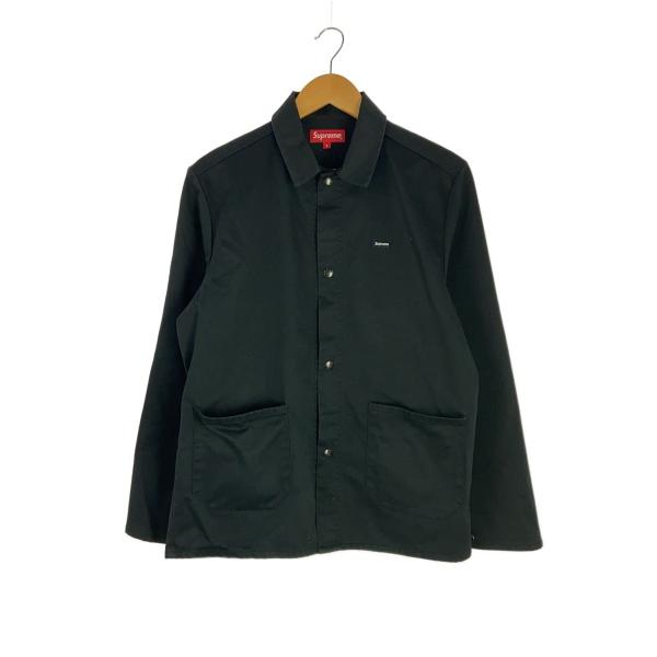 Supreme◇Small Box Logo Shop Jacket/S/コットン/BLK/無地 : セカンド