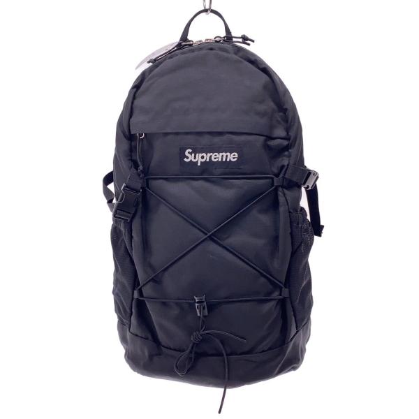 Supreme◇プリントロゴ擦れアリ/リュック/--/BLK/プリント/16SS BOX
