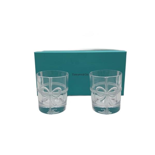 TIFFANY&Co.◇ティファニー/グラス/2点セット/ボウグラスセット