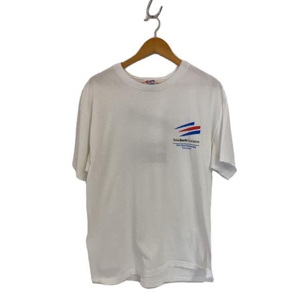 Hanes◇90s/ペプシ/Tシャツ/XL/コットン/WHT/無地 : セカンド