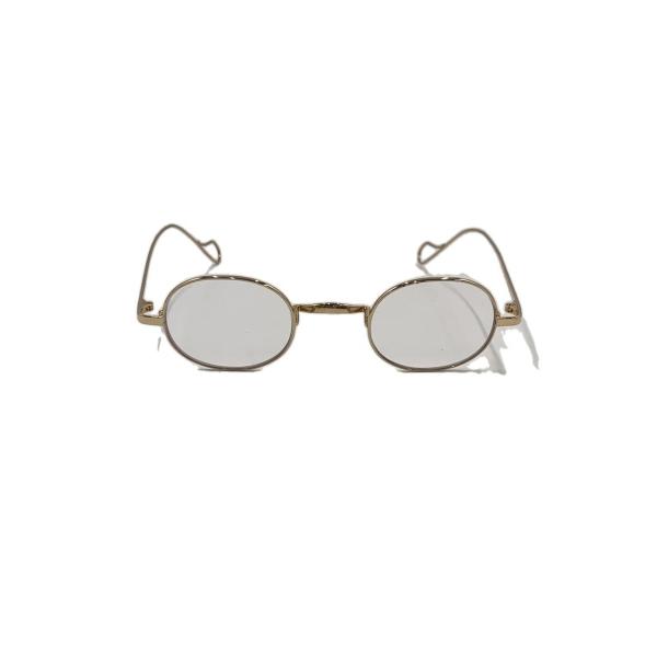 Buddy Optical◆メガネ/オーバル/メタル/GLD/CLR/メンズ/c1//