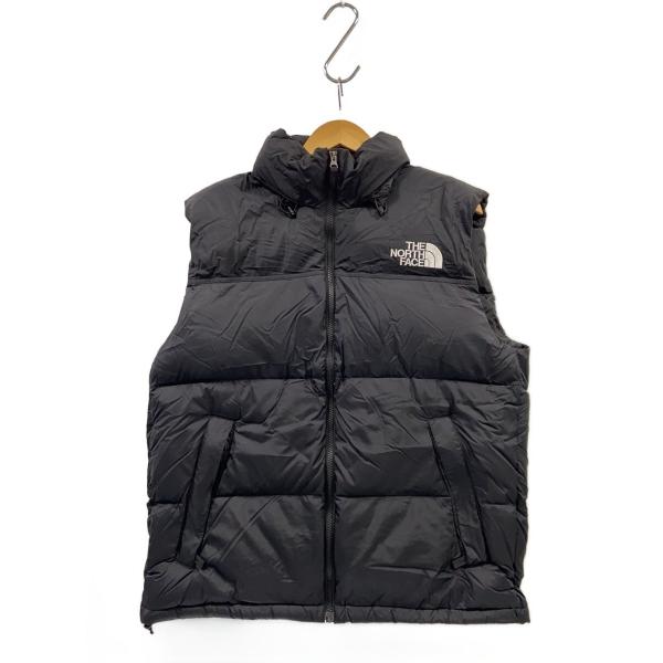 THE NORTH FACE◇NuptseVest/ダウンベスト/XL/ポリエステル/BLK