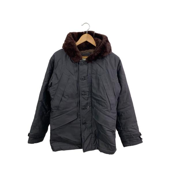 TROPHY CLOTHING◇B-11/ジャケット/38/コットン/BLK : セカンド