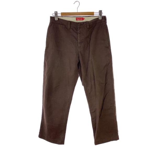 Supreme◇ボトム/30/--/BRW/18ss/Pin Up Chino Pant// : セカンド