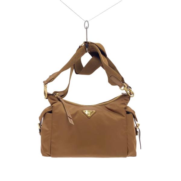PRADA◇エクスプローラ ラージRe-Nylon x レザーバッグ/ショルダー
