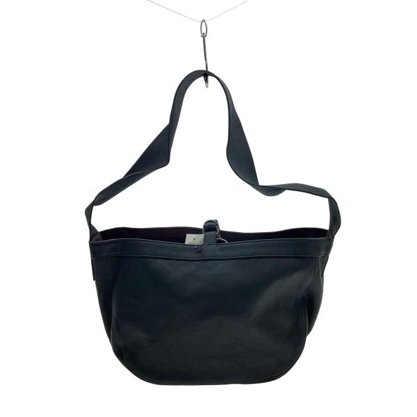 たかはし Taiga Takahashi◇NEWSBOY BAG/バッグ/レザー/BLK/黒/018 : セカンド