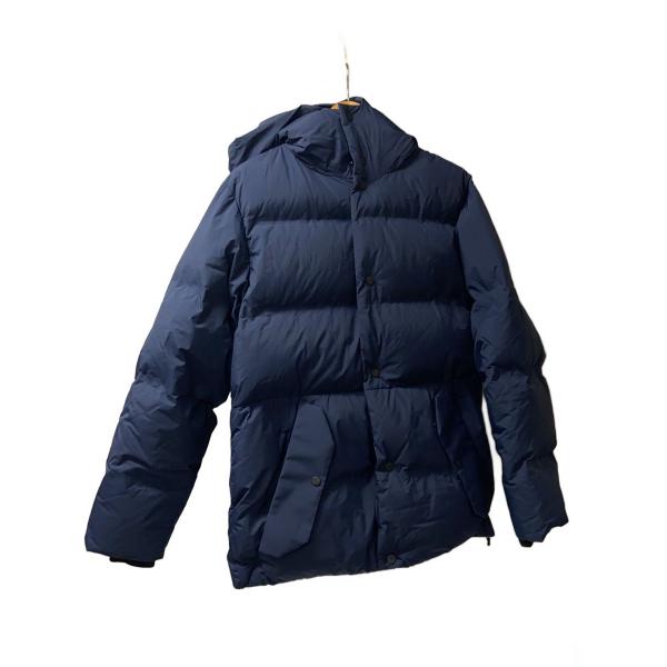 【美品❗️】STONE  ネイビー ダウンジャケット XL GOLDWIN◇ダウンジャケット/M/ナイロン/NVY/GO11860P : セカンド