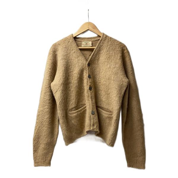 s*n様 60's モヘアカーディガンARROW シェルボタン ARROW◇60s/モヘア混/カーディガン(厚手)/S/アクリル/BEG// : セカンド