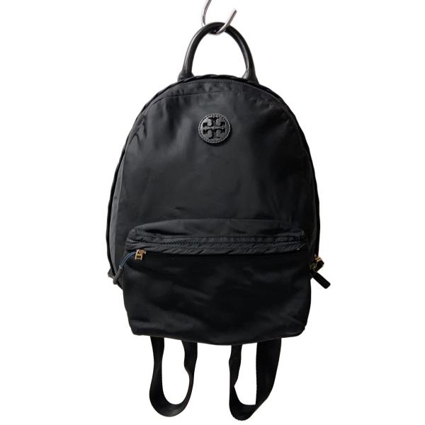 TORY BURCH◇リュック/ナイロン/BLK : セカンドストリートYahoo!店
