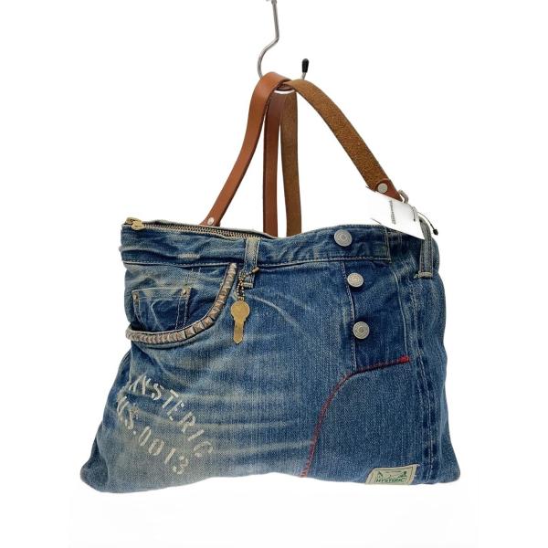 HYSTERIC GLAMOUR デニム ショルダーバッグ HYSTERIC GLAMOUR◇スタッズデニム ショルダーバッグ/IDG// : セカンド